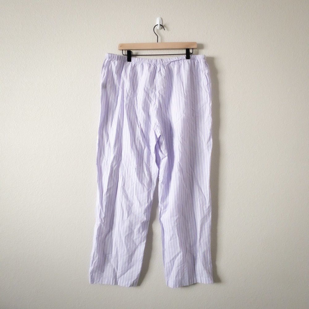 Lauren Ralph Lauren Classic Woven Pajama Set - Picture 8 of 12